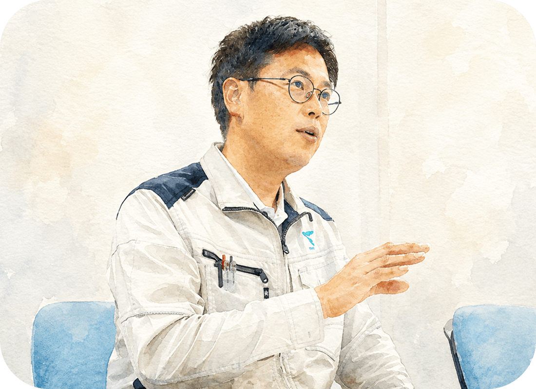 環境調査第1課　課長補佐のスタッフインタビュー