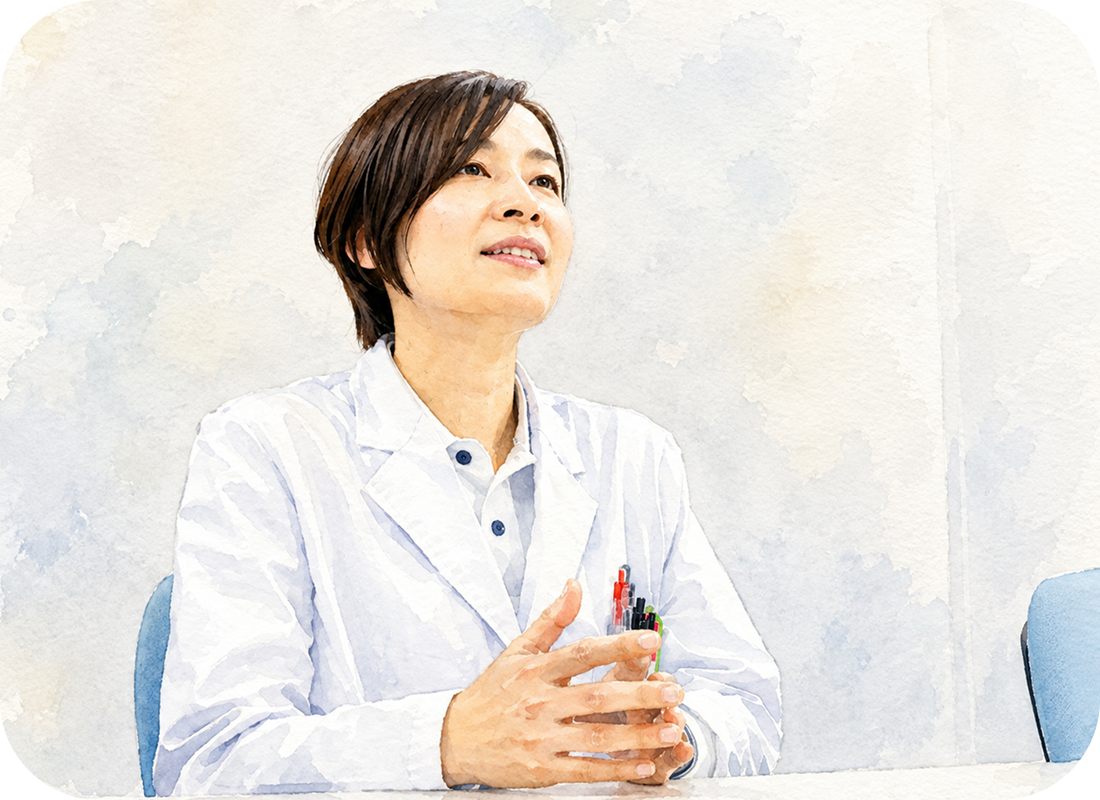仕事について語る河合さん