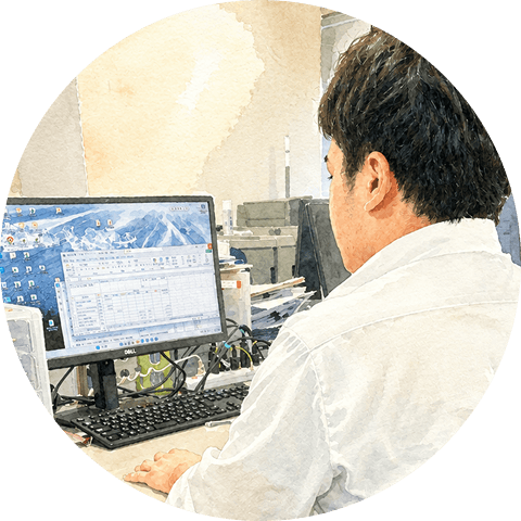 総務課スタッフ（経理担当）の1日